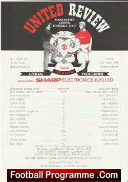 Manchester United v York City 1993 – FA Youth Cup – Beckham
