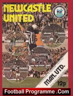 Newcastle United v Manchester United 1976