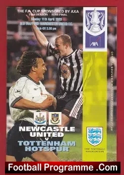 Newcastle United v Tottenham 1999 – FA Cup Semi Final at MU
