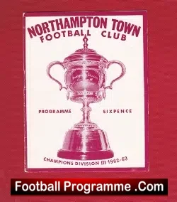 Northampton Town v Dundee United 1964 – Friendly Game
