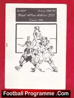 Royal Albert Athletic v Yorker Athletic 1988