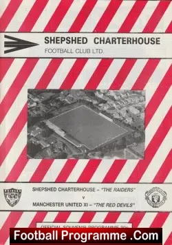 Shepshed Charter House v Manchester United 1987 – Friendly Match