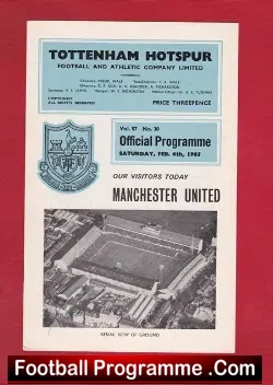 Tottenham Hotspur v Manchester United 1965