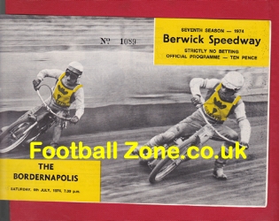 Berwick Speedway The Bordernapolis 1974