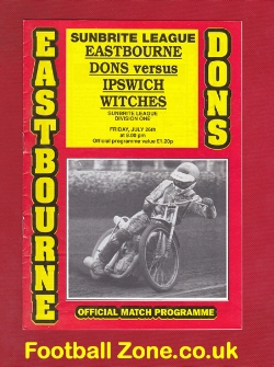 Eastbourne Speedway v Ipswich 1991