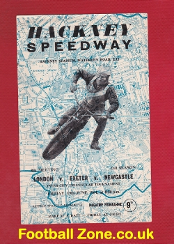 Hackney Speedway v Newcastle 1964