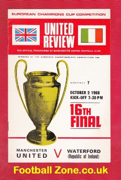 Manchester United v Waterford 1968 – Ireland