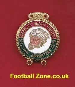 Cradley Heath United Speedway Badge 1973