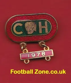 Cradley Heath Speedway Badge 1978 + Year Bar- CH