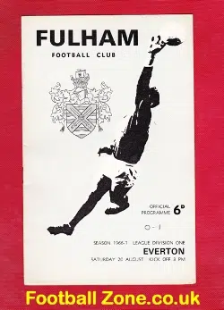 Fulham v Everton 1966