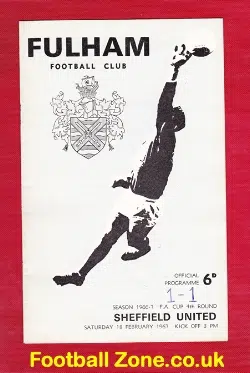 Fulham v Sheffield United 1967