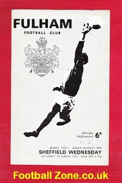 Fulham v Sheffield Wednesday 1967