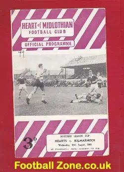 Heart Of Midlothian v Kilmarnock 1961