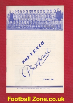 Borough United v Slovan Bratislava 1963 – ECWC at Wrexham