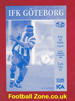 IFK GÃ¶teborg v Cork City 1999 – Sweden