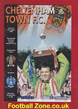 Cheltenham Town v Rochdale 1999 – 1st Ever League Match