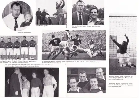 Jack Kelsey Benefit Match Testimonial Glasgow Rangers 1963