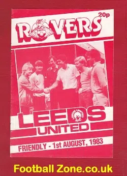 Doncaster Rovers v Leeds United 1983 - Friendly Match