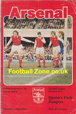 Arsenal v QPR 1978