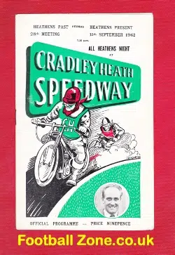 Cradley Heath Speedway v Heathens Past 1962