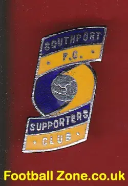 Southport Football Club Supporters Badge