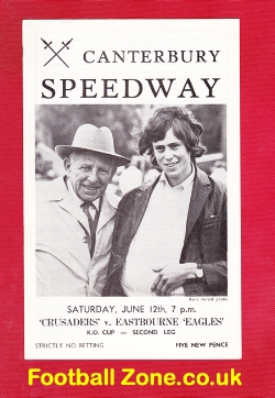 Canterbury Speedway v Eastbourne 1970