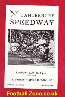 Canterbury Speedway v Ipswich 1970