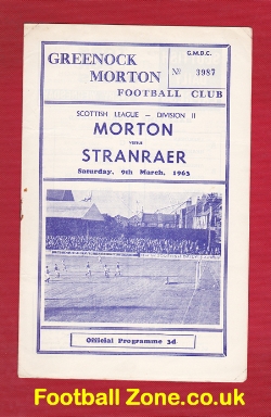 Morton v Stranraer 1963