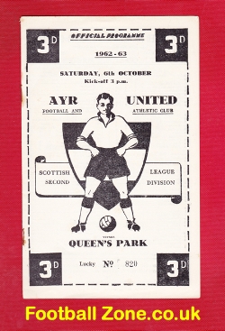 Ayr United v Queens Park 1962