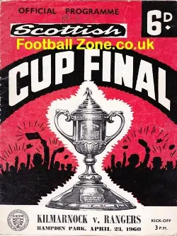 Kilmarnock v Glasgow Rangers 1960 – Cup Final Scottish