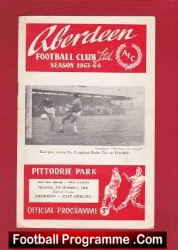 Aberdeen v East Stirlingshire 1963