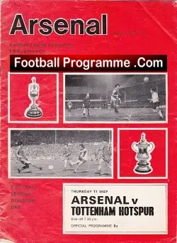 Arsenal v Tottenham 1972