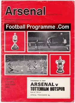 Arsenal v Tottenham 1972