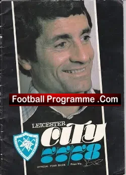 Leicester City Football Club Official Yearbook 1977 - 1978 - football memorabilia