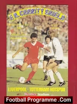 Liverpool v Tottenham 1982 – Charity Shield