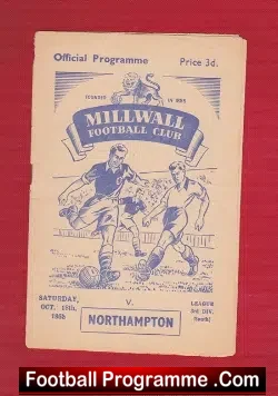 Millwall v Northampton Town 1952