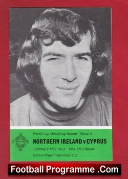Northern Ireland v Cyprus 1973