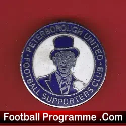 Peterborough United Football Club Supporters Badge - football memorabilia