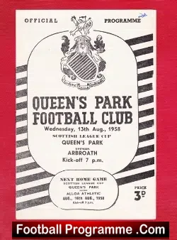 Queens Park v Ayr United 1958