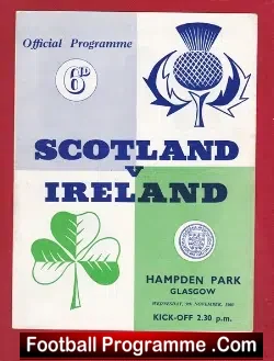Scotland v Ireland 1960