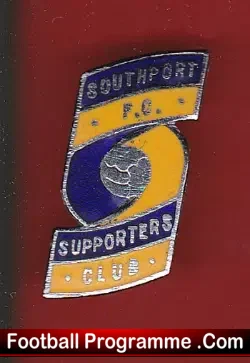 Southport Football Club Supporters Badge - football memorabilia