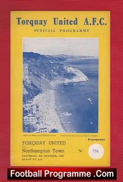Torquay United v Northampton Town 1958