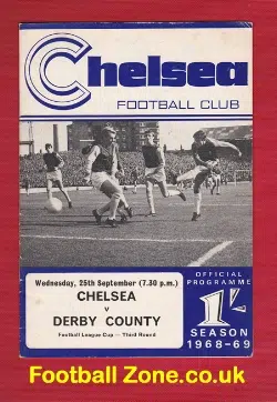 Chelsea v Derby County 1968