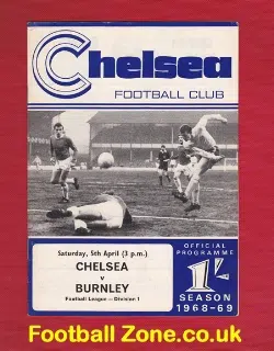 Chelsea v Burnley 1969