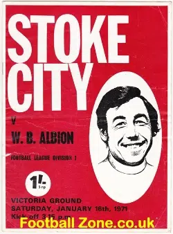 Stoke City v WBA 1971