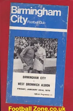 Birmingham City v WBA 1970