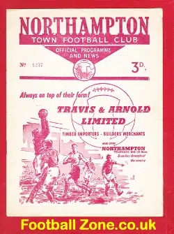 Northampton Town v Stockport County 1959