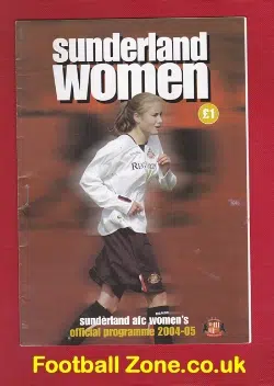 Sunderland Ladies v Oldham 2004 - Womens Football