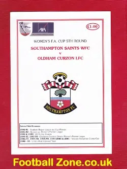 Southampton Ladies v Oldham Curzon 2002 - Womens Football