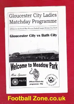 Gloucester City Ladies v Bath City 2003 - Womens Football